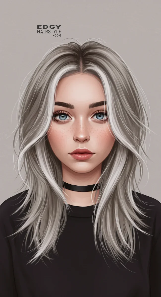 8. Choppy Layers with Face-Framing Highlights | Best Teen Hairstyles: Trendy Looks For Teenagers