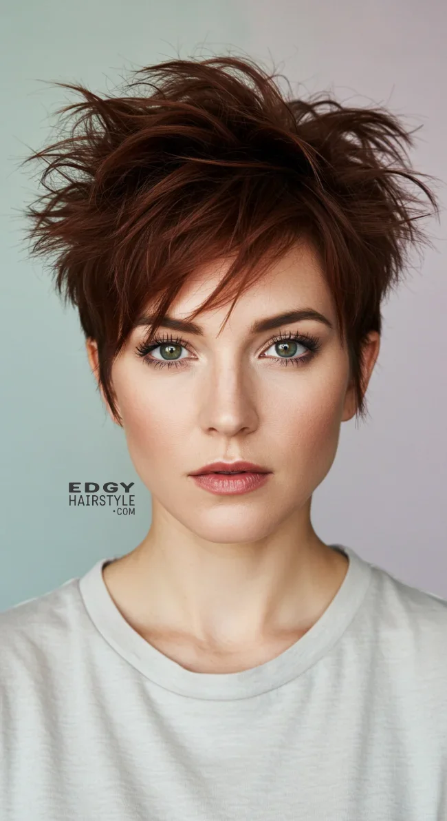4. Choppy Pixie Cut | Gorgeous Hairstyles That Make Thin Hair Look Thicker And Voluminous