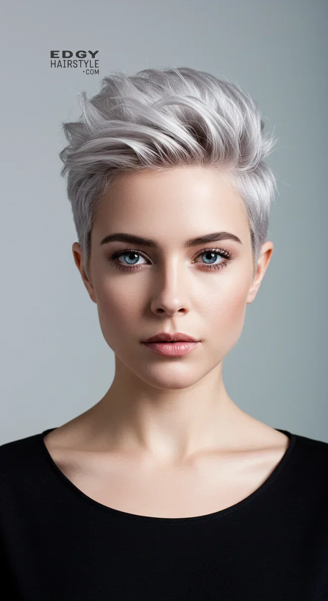 7. Tapered Pixie Cut | 10 Ritzy Female Looks With Short Haircuts For Oval Faces