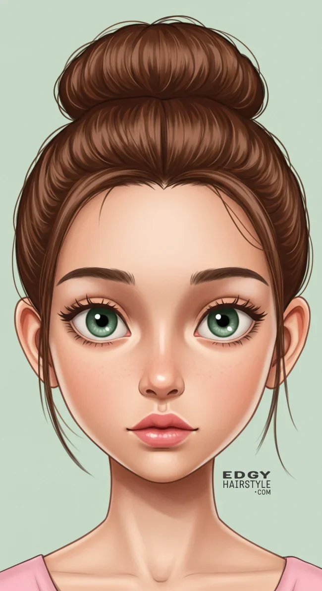 3. Ballerina Bun | 9 Cute And Easy Kids Hairstyles For Girls