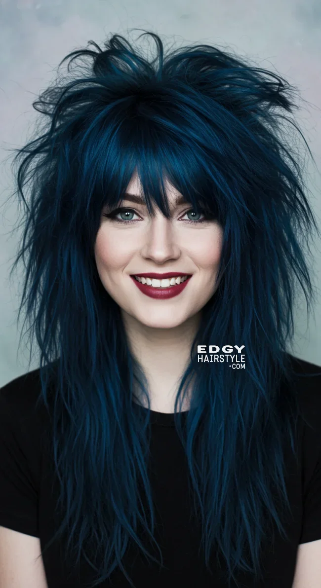 15. Ultra-Long Rocker Shag | Effortless Elegance: Shag Hairstyles For A Trendy And Timeless Look