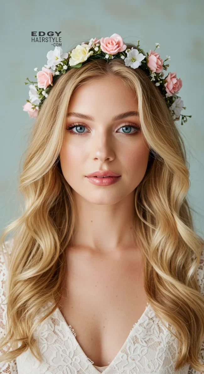 1. Classic Loose Curls | 10 Perfect Flower Girl Hairstyles For Your Big Day