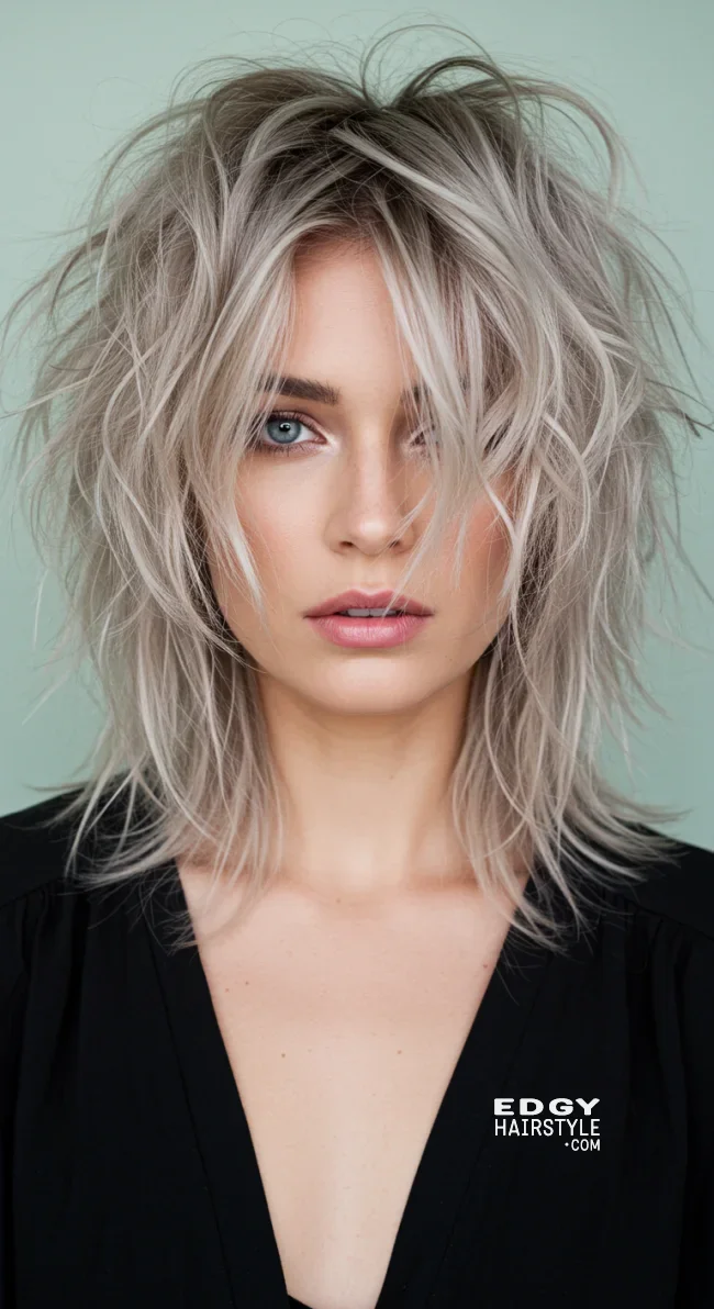 6. Shag with Tousled Layers | 10 Shag Haircuts That Are Trending In 2025