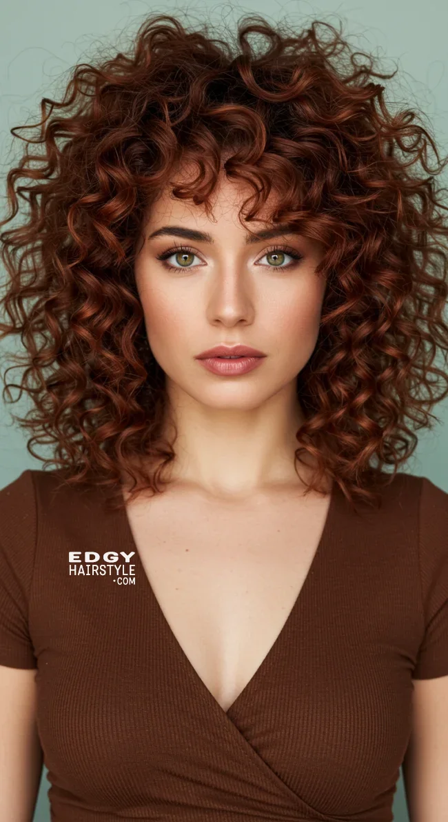 5. Curly Shag | 10 Shag Haircuts That Are Trending In 2025
