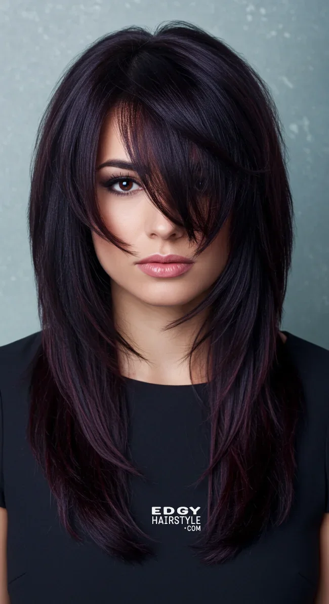 10. Long Shag with Feathered Ends | 10 Shag Haircuts That Are Trending In 2025