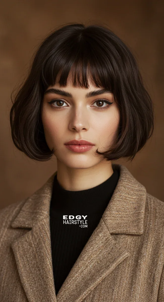 4. French Bob | 5 Bob Hairstyles That Will Dominate 2025! Embrace The Latest Trends