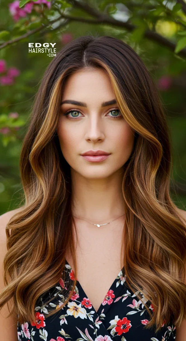 3. Caramel Swirl Balayage | 15 Spring Balayage Looks To Inspire Your Seasonal Refresh