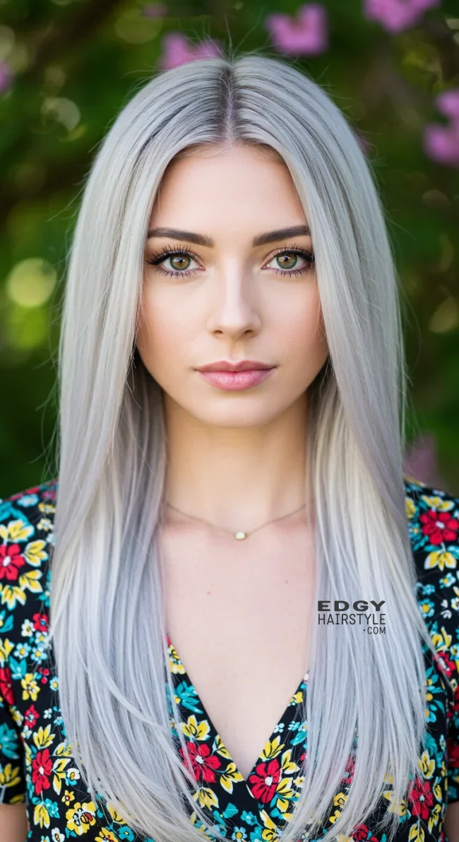 6. Platinum Ice Balayage | 15 Spring Balayage Looks To Inspire Your Seasonal Refresh