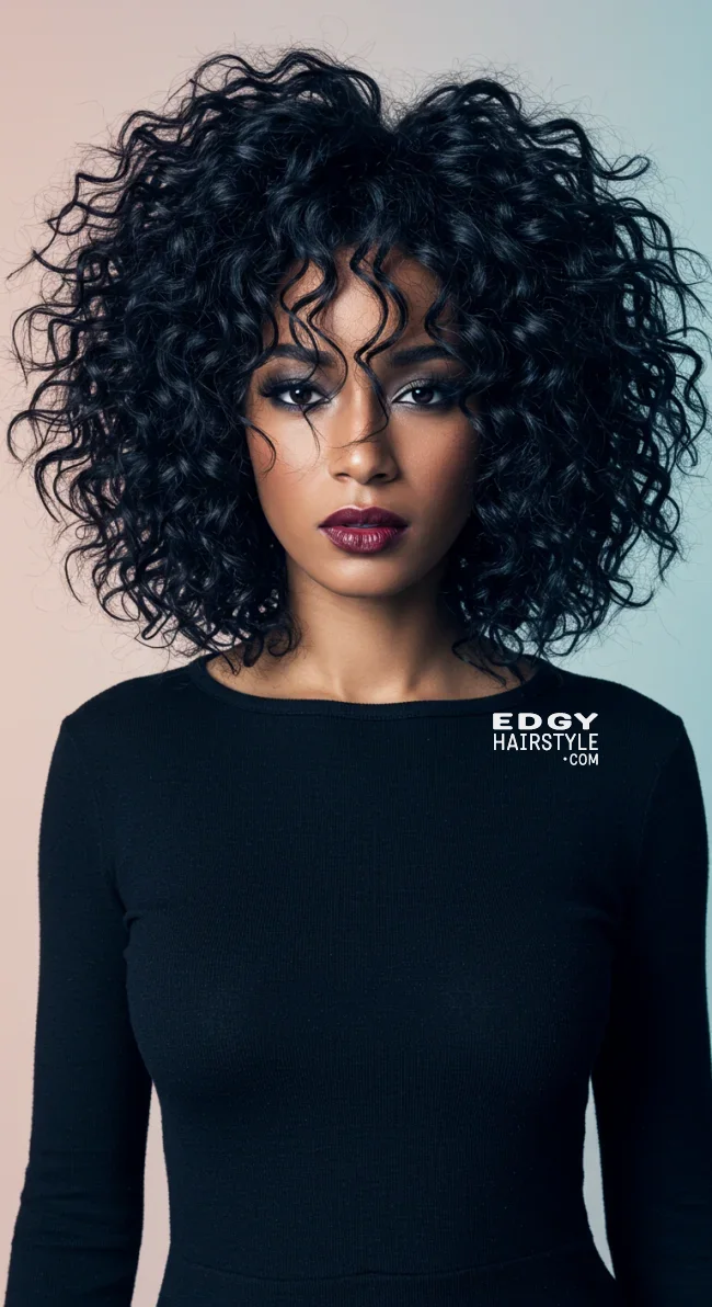 4. Curly Lob with Voluminous Curls | Long Bobs (Lob): Effortless Style For A Stunning Hair Transformation