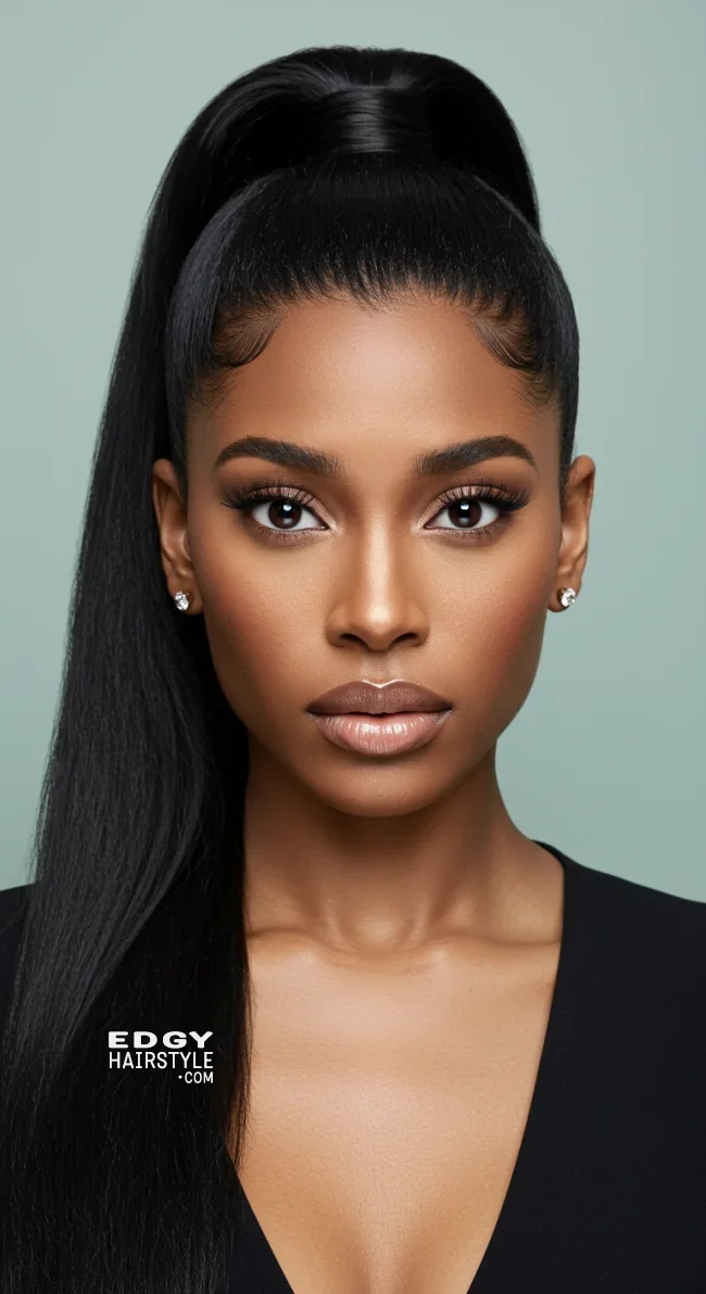 3. High Ponytail with Volume | 10 Stunning Hairstyles You Can’t Miss This Year