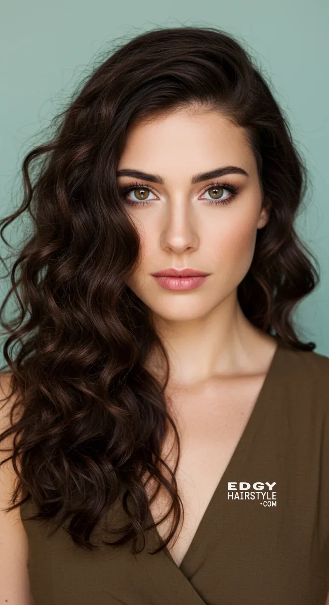 10. Side-Swept Curls | 10 Stunning Hairstyles You Can’t Miss This Year
