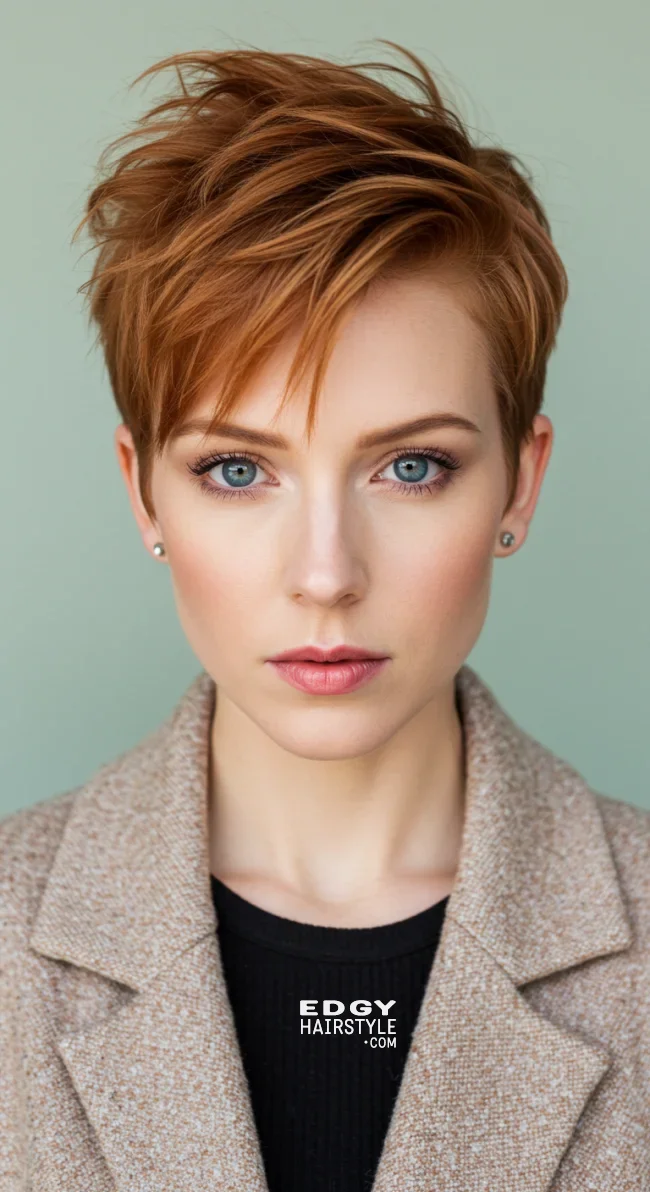 3. Ginger Pixie Cut | 15 Red Hair Looks To Warm Up Your Vibe This Winter