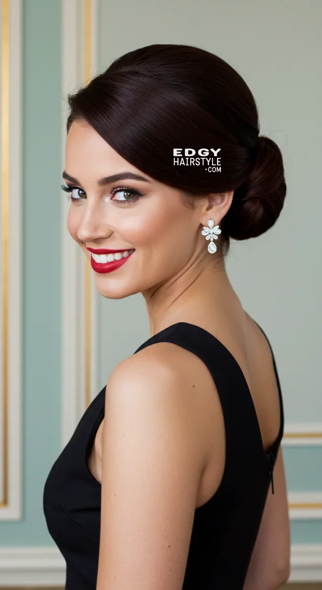 15. Elegant French Twist | Long Hairstyles For Every Occasion: Elevate Your Style