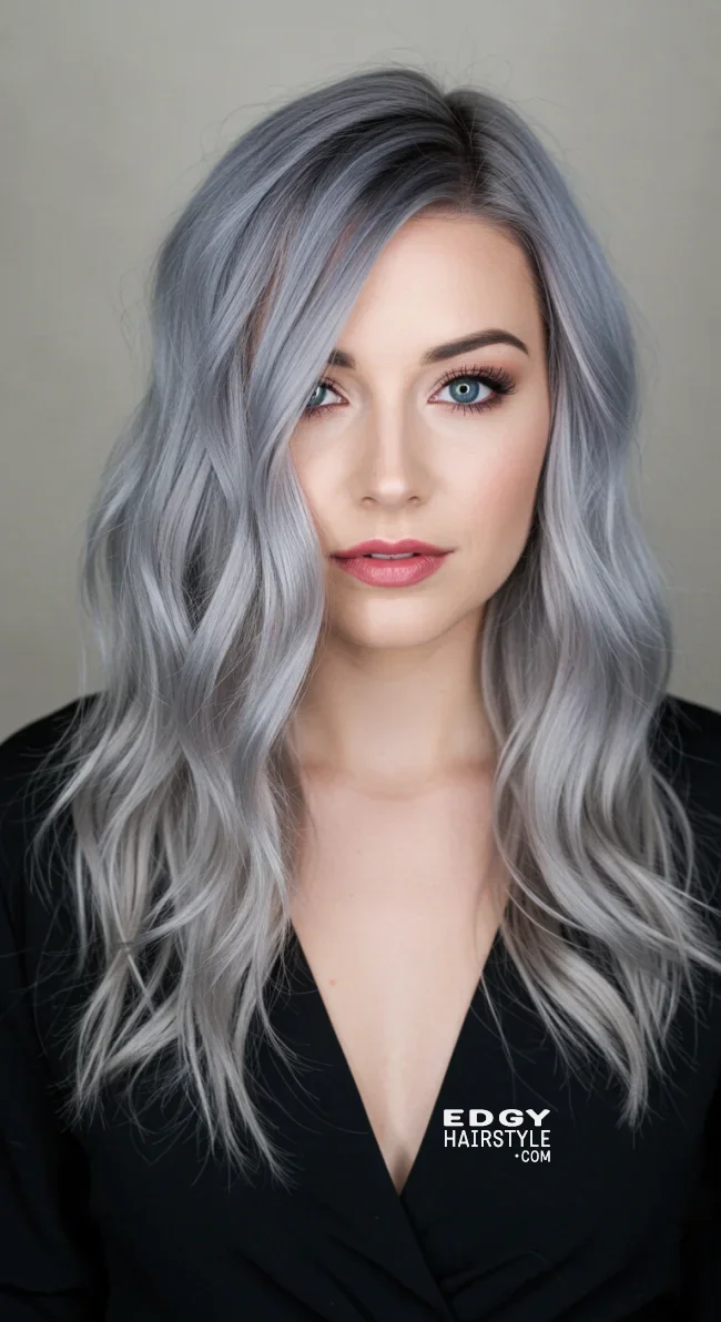 10. Grey Root Shadow | Grey Blending: A Chic And Ageless Way To Wear Your Hair