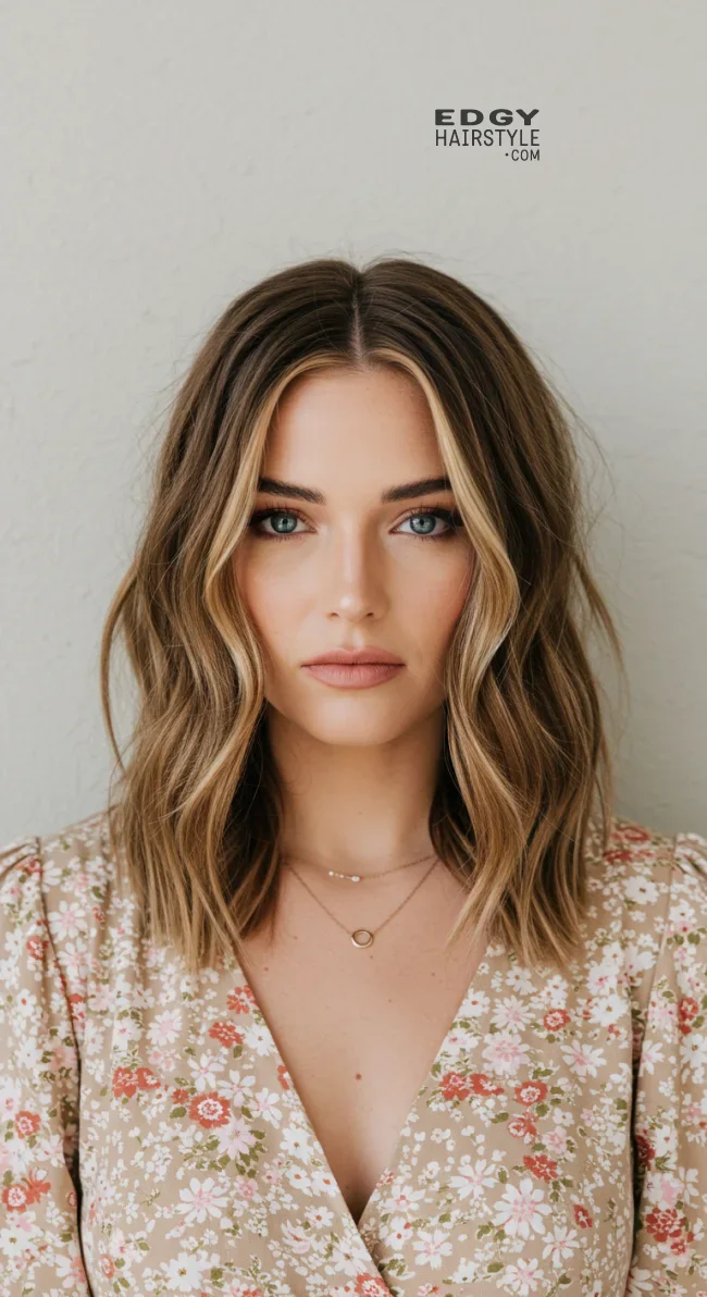 2. Soft Waves for Round Faces | Haircut Suggestions For Your Face Shape