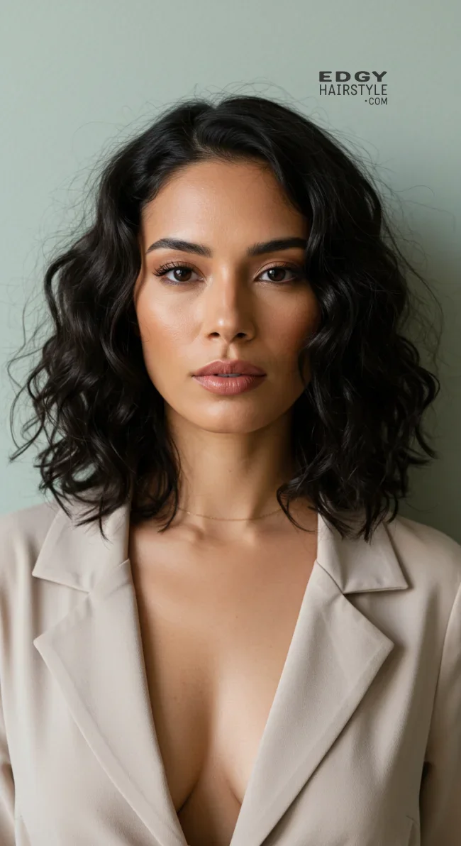 13. Soft Curls for Square Faces | Haircut Suggestions For Your Face Shape