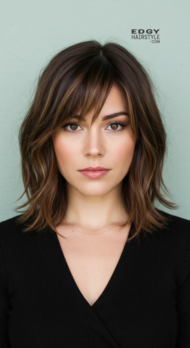 4. Side-Swept Bangs for Heart-Shaped Faces | Haircut Suggestions For Your Face Shape