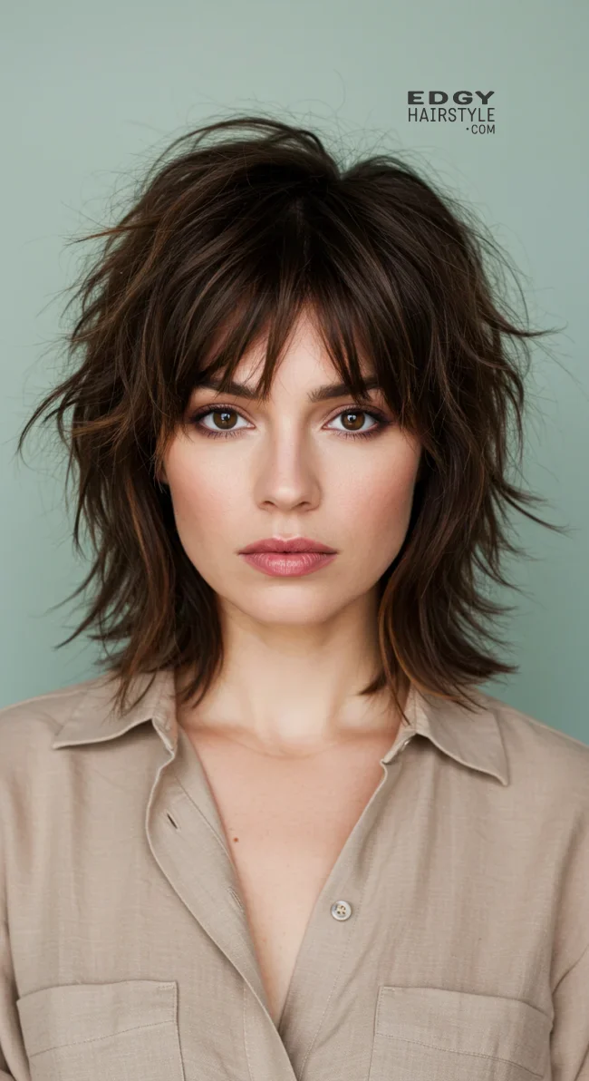 7. Shaggy Layers for Round Faces | Haircut Suggestions For Your Face Shape