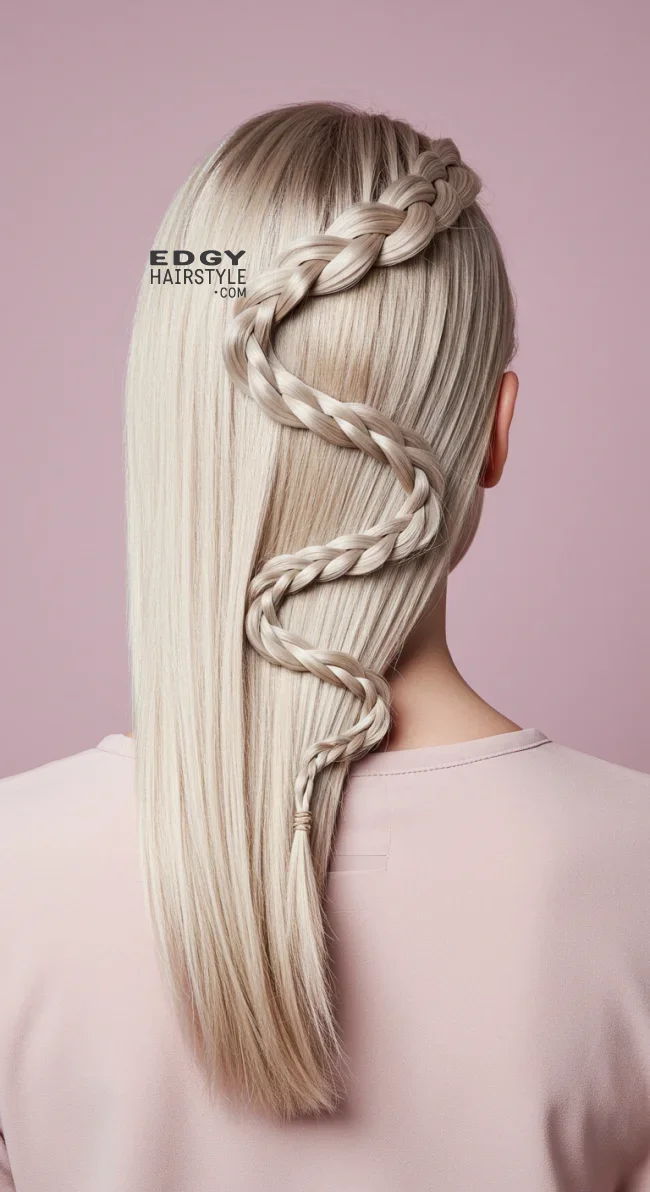 5. Snake Braid | 12 Unique Braid Styles You Haven’t Tried Yet: A Fresh Take On Classic Looks