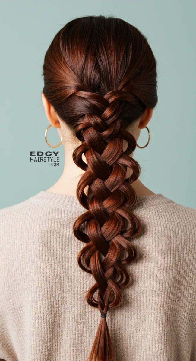 8. Five-Strand Dutch Braid | 12 Unique Braid Styles You Haven’t Tried Yet: A Fresh Take On Classic Looks