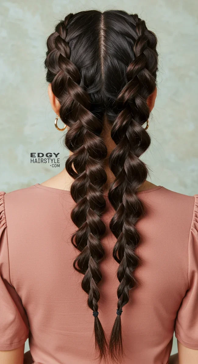 6. Pull-Through Braid | 12 Unique Braid Styles You Haven’t Tried Yet: A Fresh Take On Classic Looks