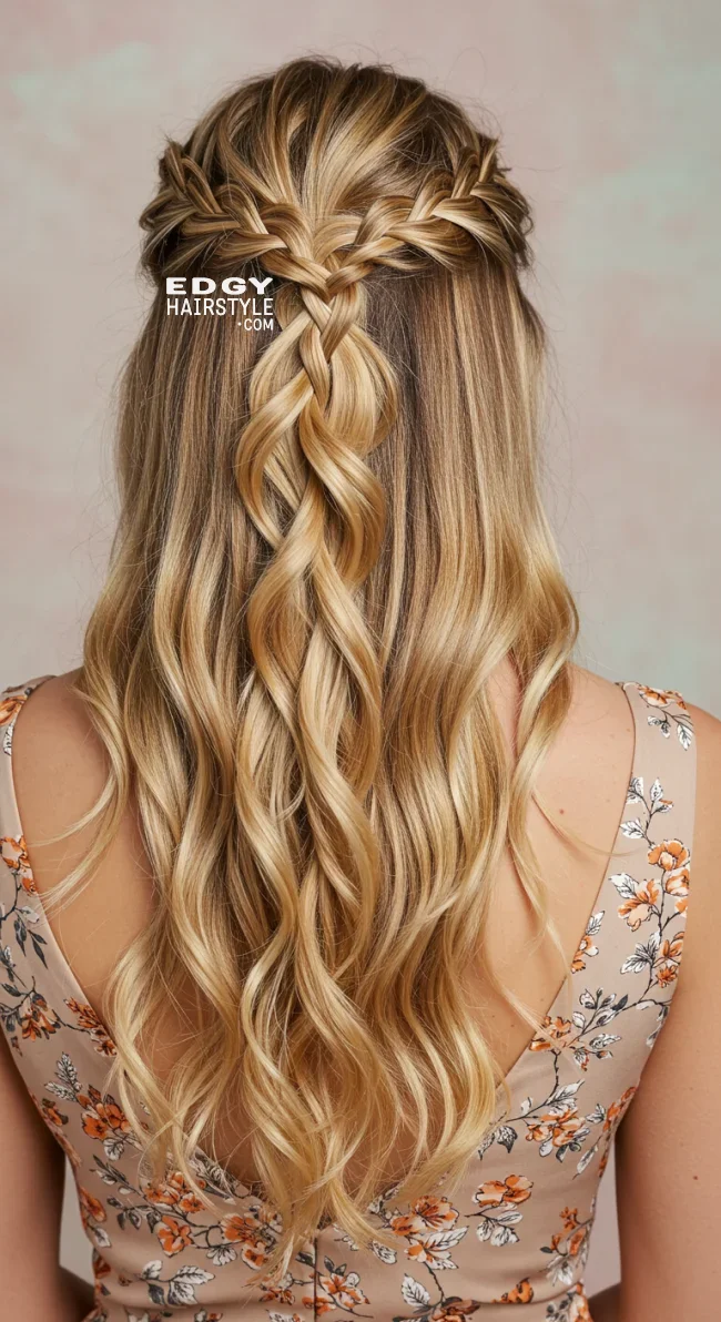 1. Waterfall Braid | 12 Unique Braid Styles You Haven’t Tried Yet: A Fresh Take On Classic Looks