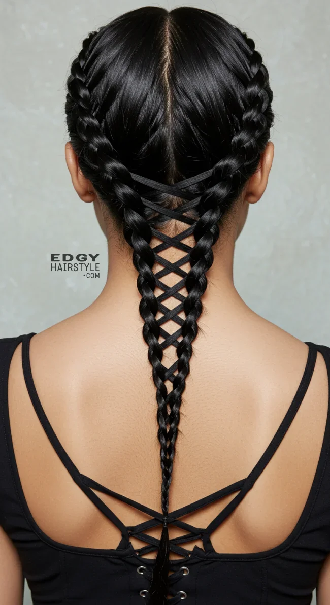 10. Corset Braid | 12 Unique Braid Styles You Haven’t Tried Yet: A Fresh Take On Classic Looks