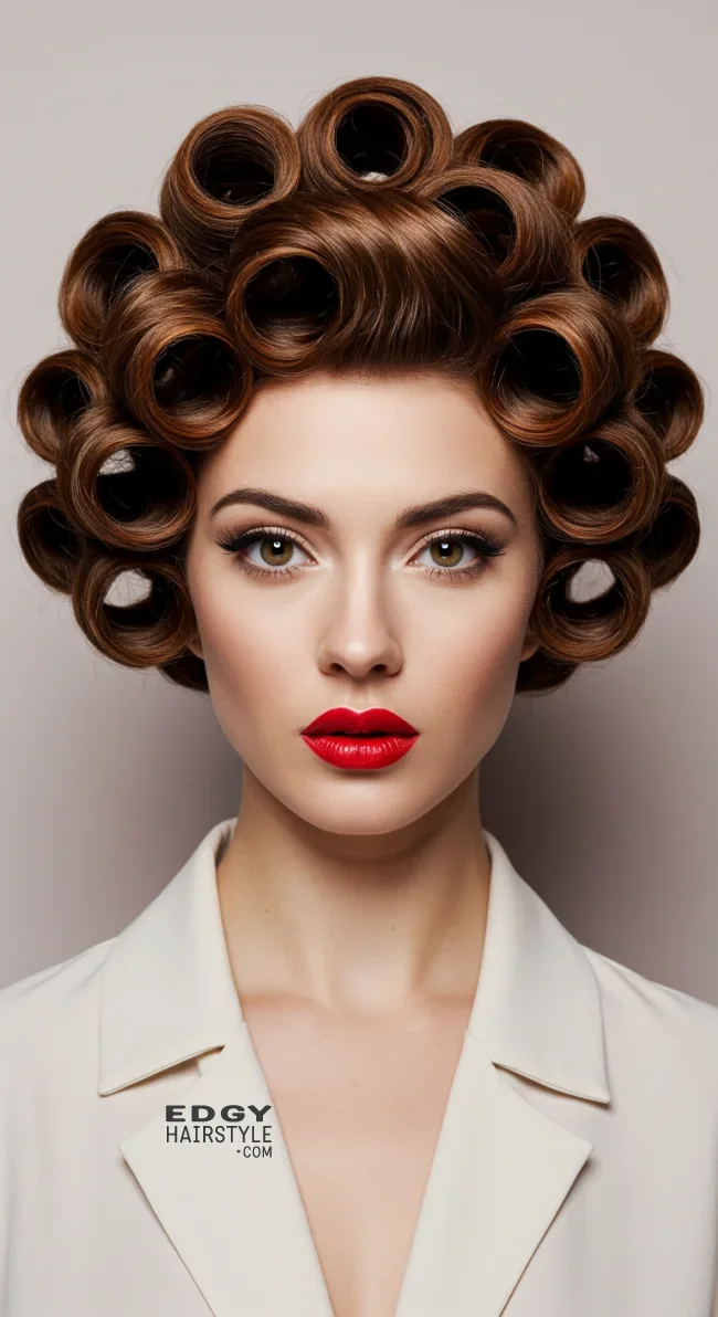 6. Victory Rolls Updo | Glamorous 1920S Hairstyles: 15 Vintage Looks For Timeless Elegance