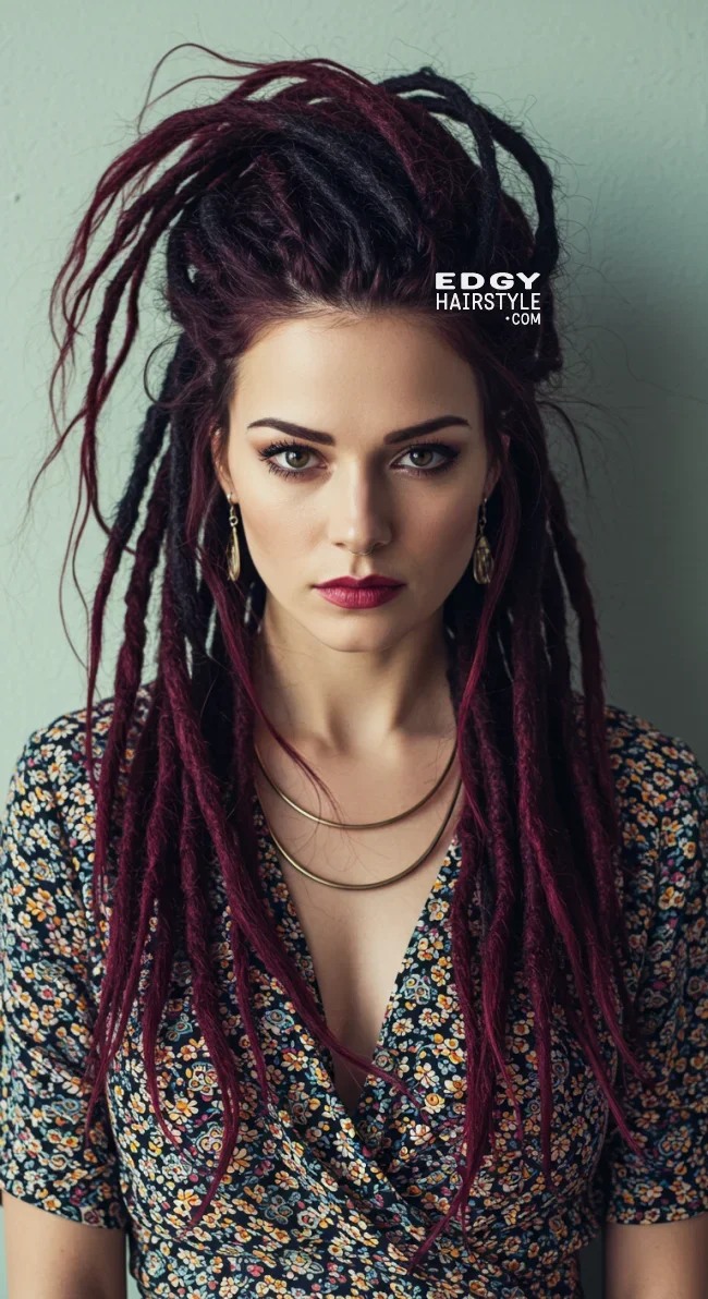 4. Messy Dreadlocks | 10 Dreadlocks Hairstyles To Switch Up Your Look
