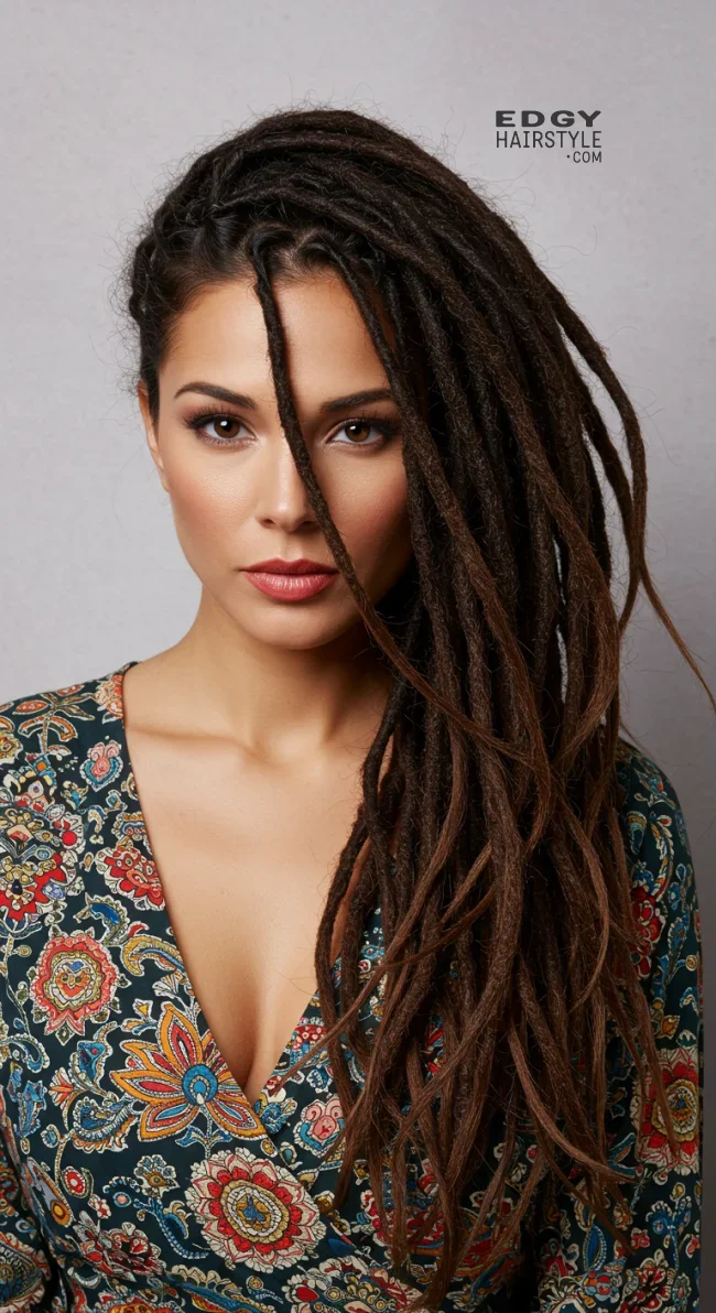 3. Layered Dreadlocks | 10 Dreadlocks Hairstyles To Switch Up Your Look