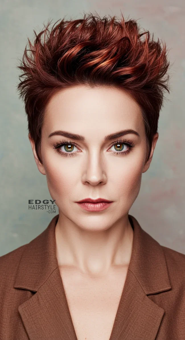 14. Spiky Pixie Cut | 15 Short Hairstyles For Women Over 50 To Try