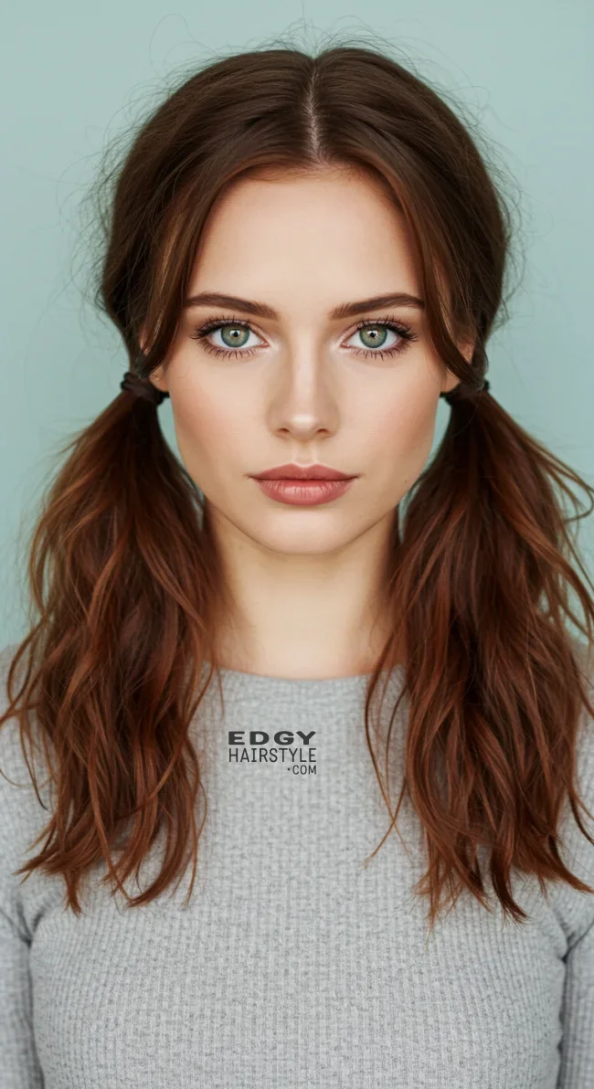 3. Messy Pigtails | 8 Cute And Easy Pigtail Hairstyles For All Ages