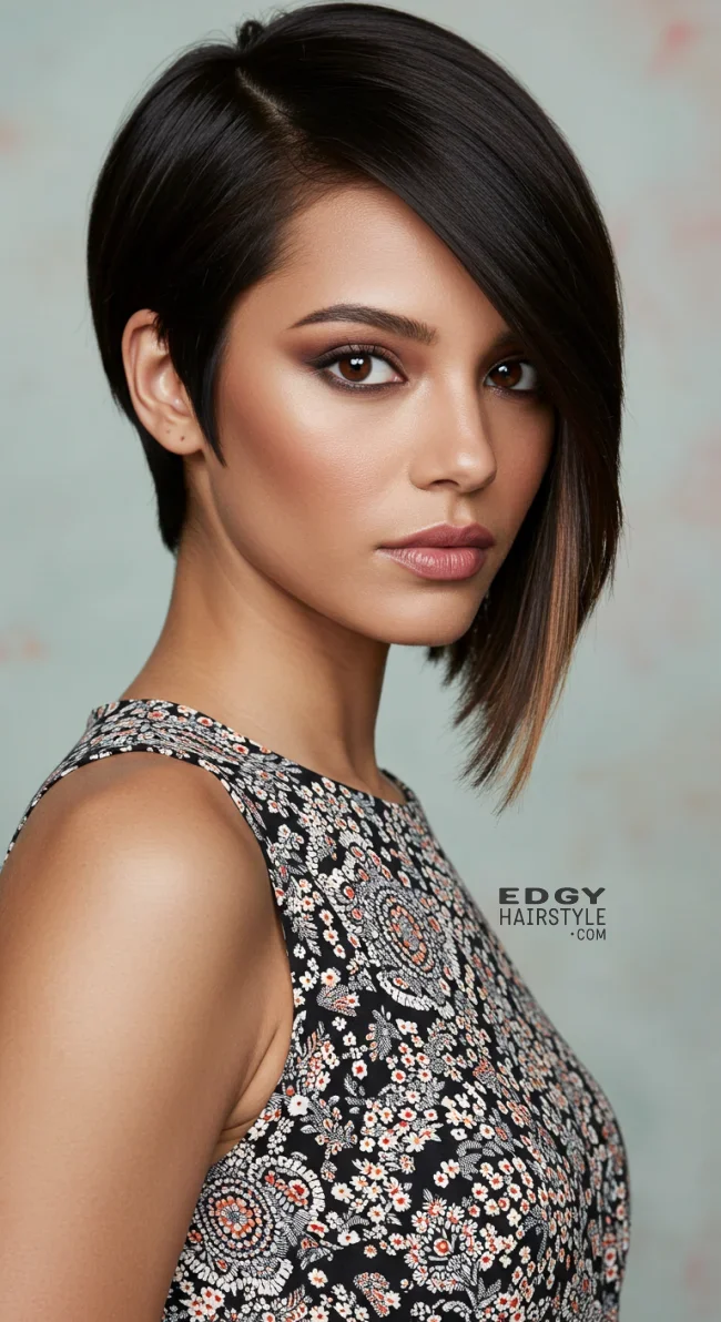10. Asymmetrical Bob | Spring Hairstyles For Short Hair: Trendy Looks