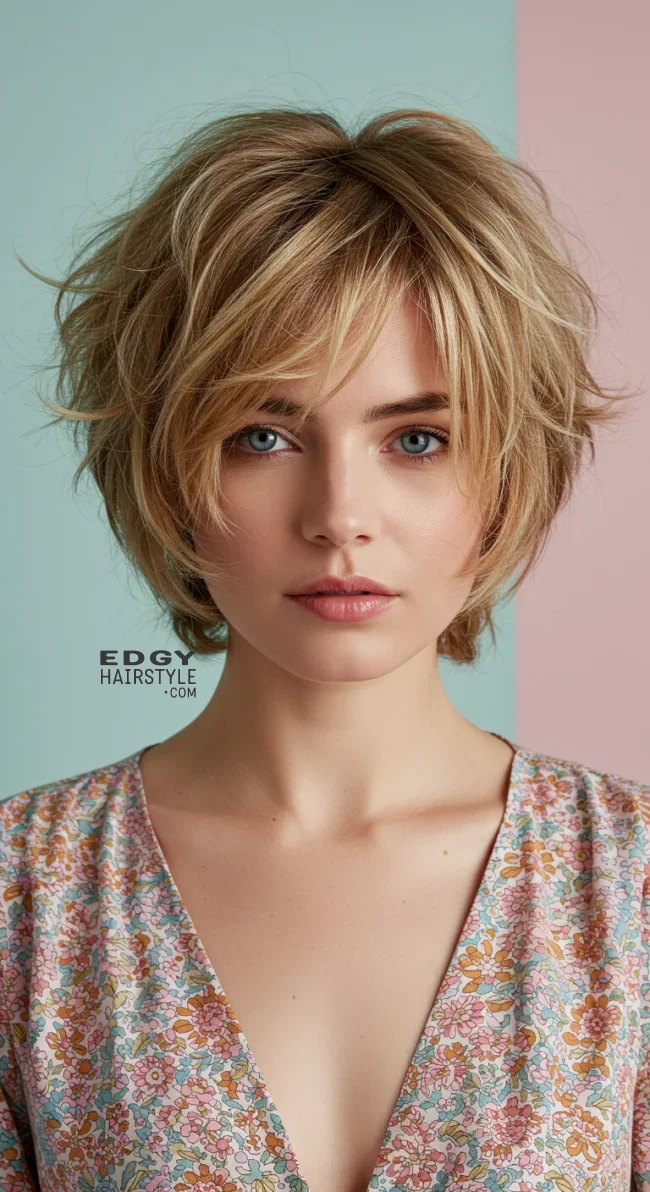 9. Short Shag Cut | Spring Hairstyles For Short Hair: Trendy Looks