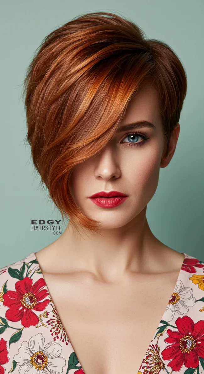4. Side-Swept Pixie | Spring Hairstyles For Short Hair: Trendy Looks