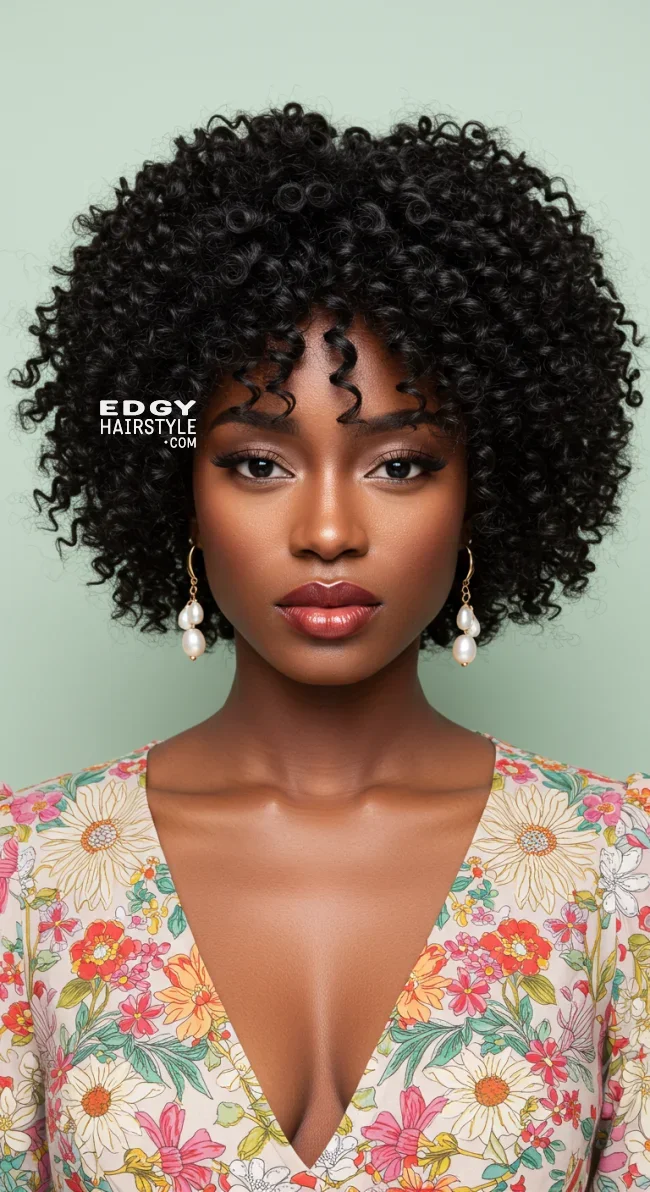 7. Curly Short Bob | Spring Hairstyles For Short Hair: Trendy Looks