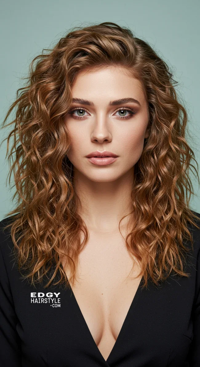 8. Loose Crimped Layers | 10 Best Crimped Hairstyles Trending In 2025