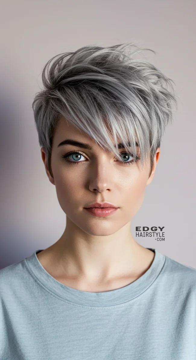 7. Choppy Pixie Cut | 10 Mind-Blowing Short Hairstyles For Fine Hair
