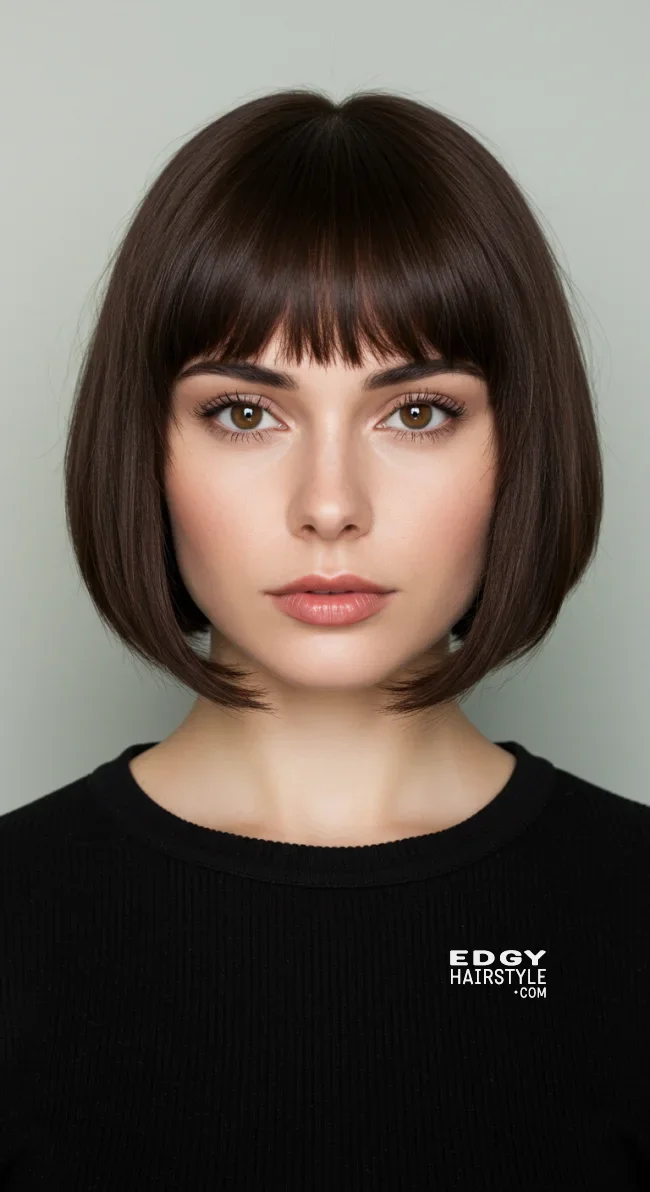 6. French Bob | 10 Mind-Blowing Short Hairstyles For Fine Hair