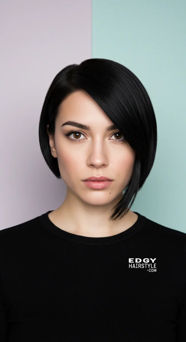 4. Asymmetrical Bob | 10 Mind-Blowing Short Hairstyles For Fine Hair