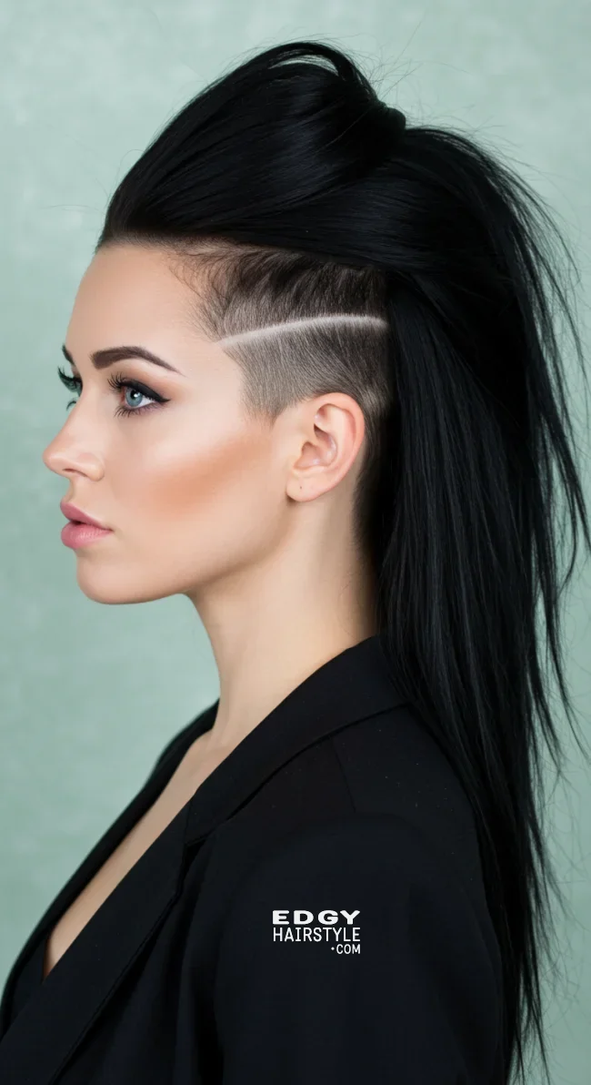 6. Long Hair With Hidden Undercut | Undercut Hairstyles For Women - 15 Ideas, Inspiration And Styling Tips!