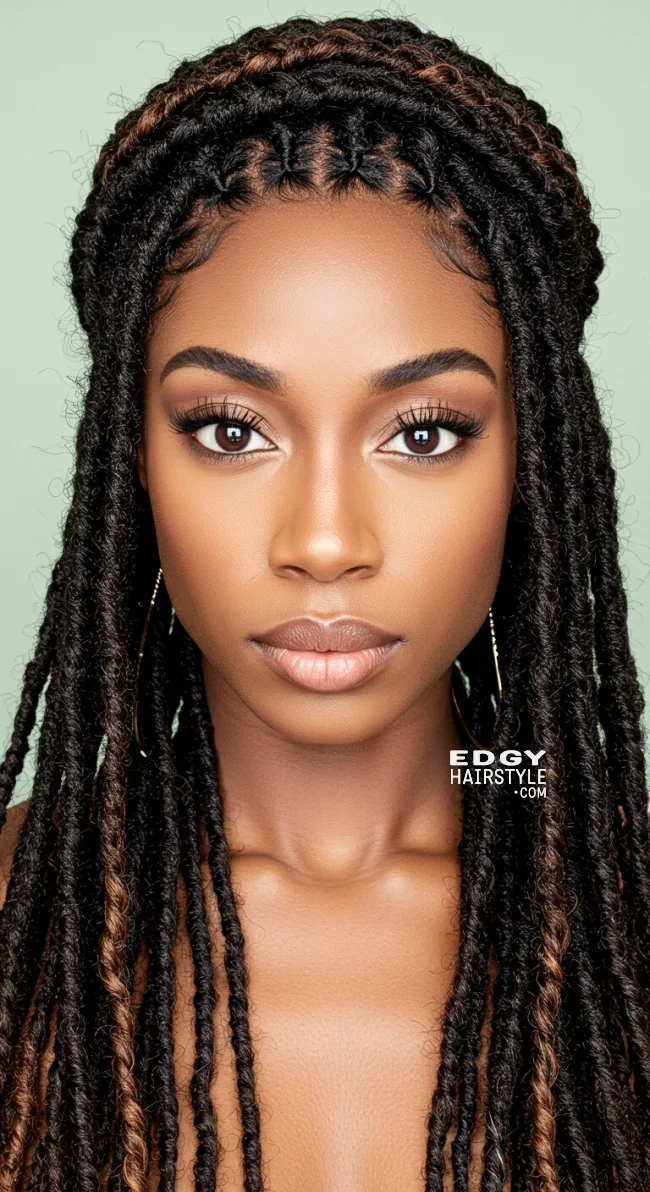 6. Crown Loc Braid | 15 Gorgeous Ways To Style Your Locs
