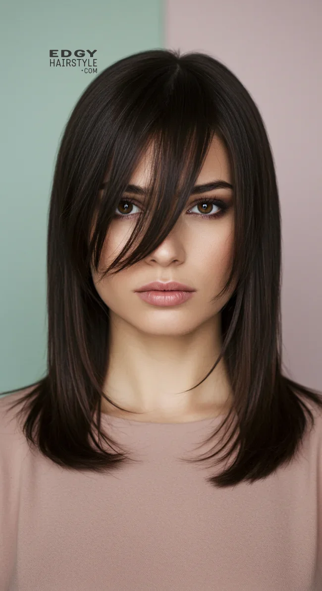 10. Side Swept Bangs | 10 Trendy Hairstyles To Try This Season
