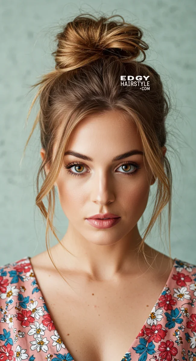 2. Messy Bun | 10 Trendy Hairstyles To Try This Season