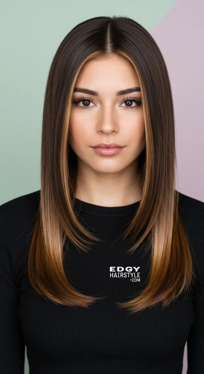 5. Subtle Face-Framing Balayage | 15 Brunette Balayage Ideas To Refresh Your Look