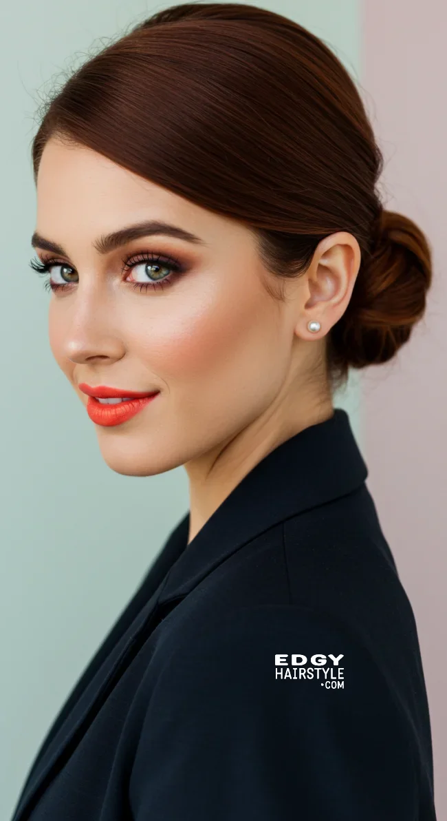 11. Twisted Bun | Simple Bun Hairstyles: Effortless Elegance For Every Occasion