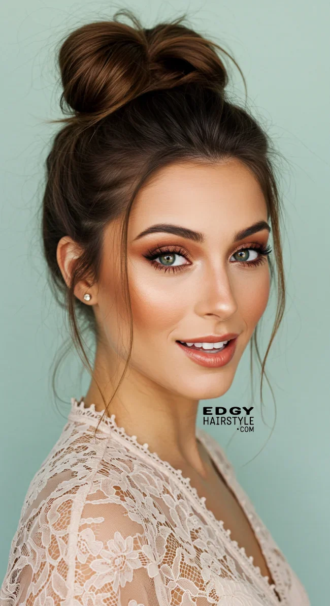 7. Knotted Bun | Simple Bun Hairstyles: Effortless Elegance For Every Occasion