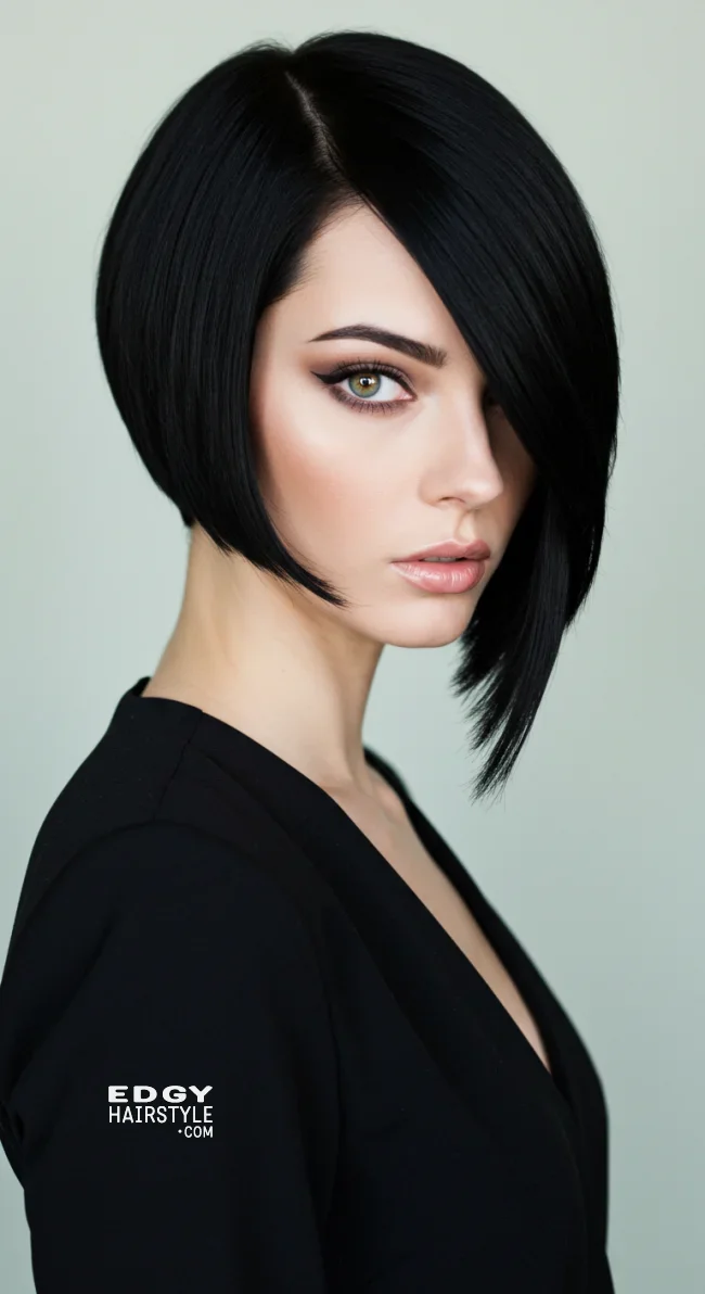3. Asymmetrical Layered Bob | Layered Bob Hairstyles: Unlocking The Trendiest Looks