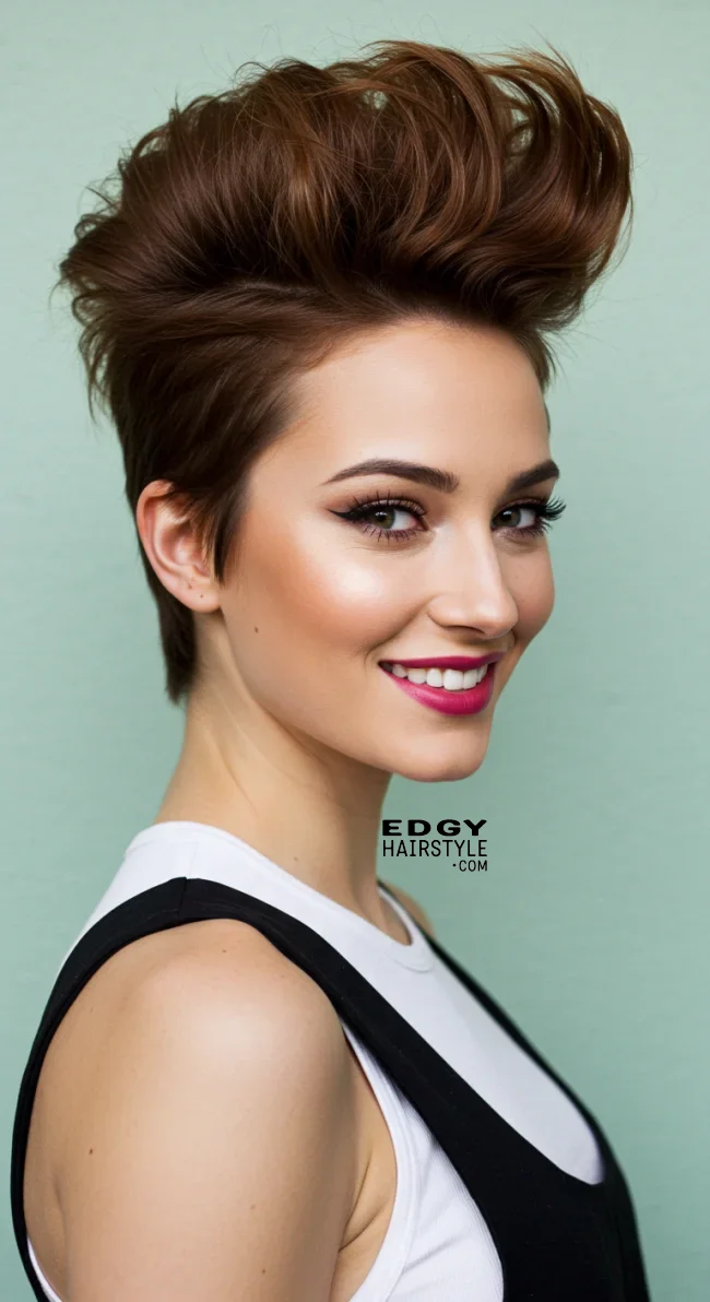 5. Faux Hawk | Bold And Trendy: Mohawk Hairstyles In Modern Fashion