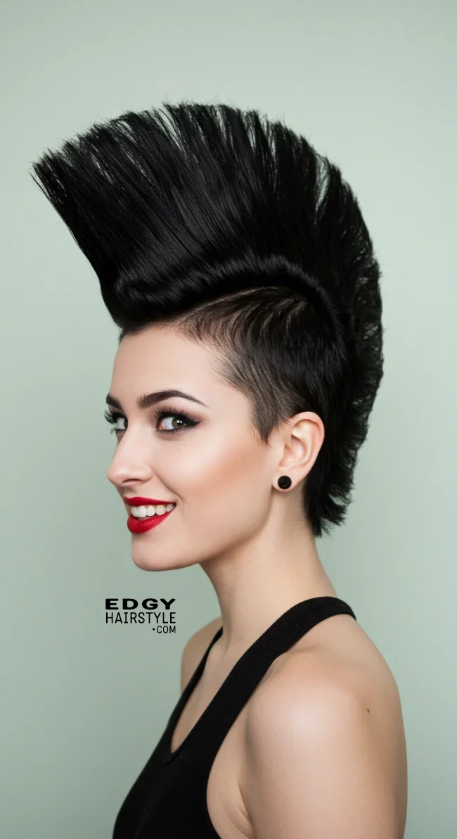 1. Classic Spiked Mohawk | Bold And Trendy: Mohawk Hairstyles In Modern Fashion